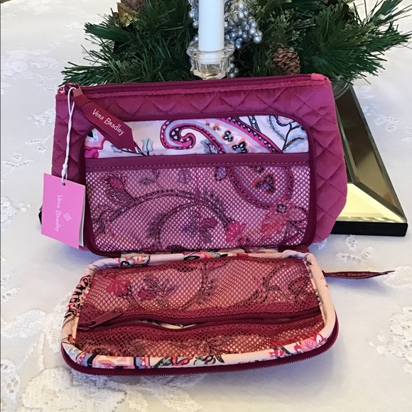 Vera Bradley Velvet Compact Organizer NWT - Picture 2 of 6